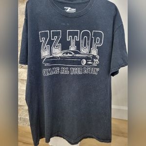 ZZ Top Graphic T-Shirt in Black